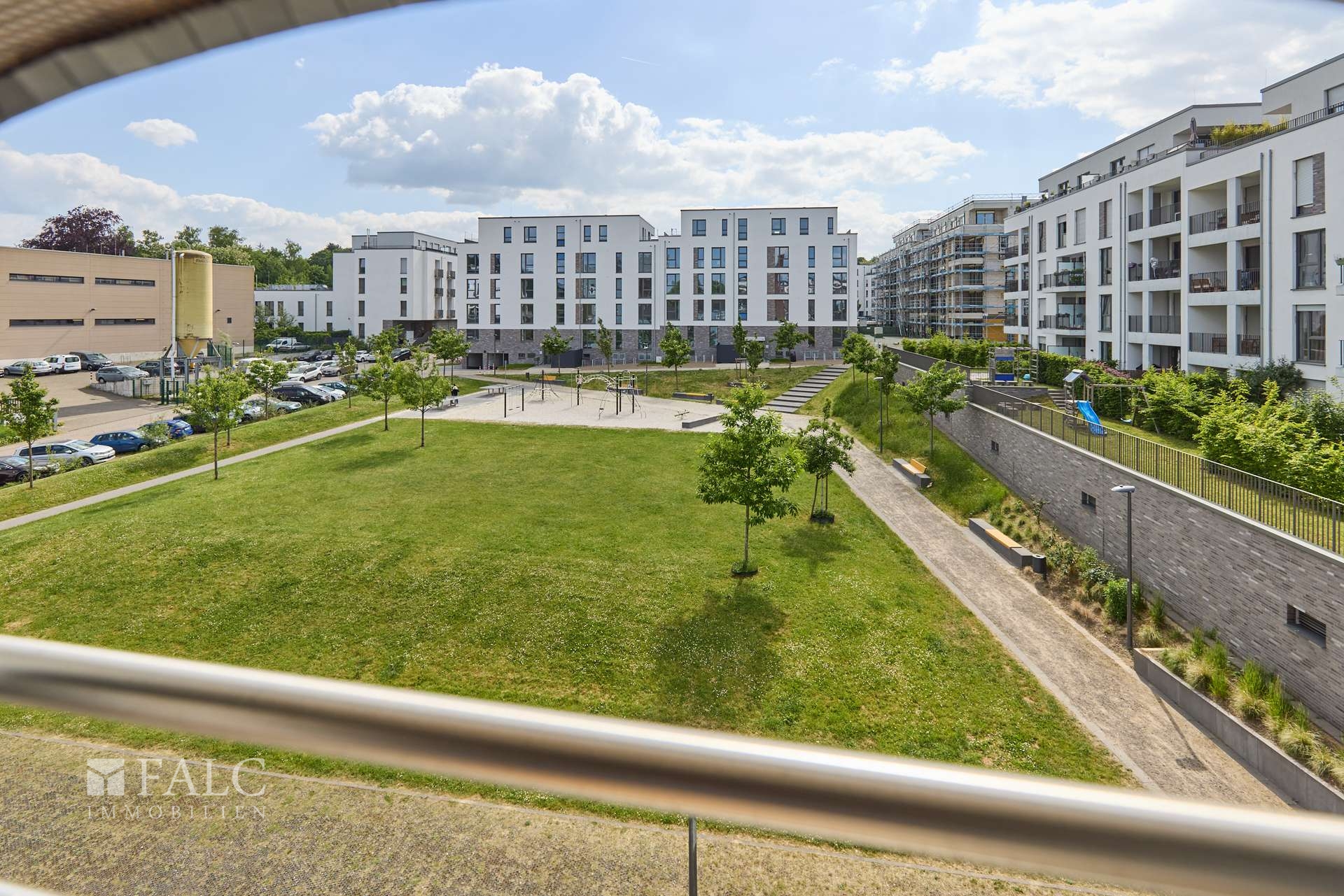 Blick in die Parkanlage 